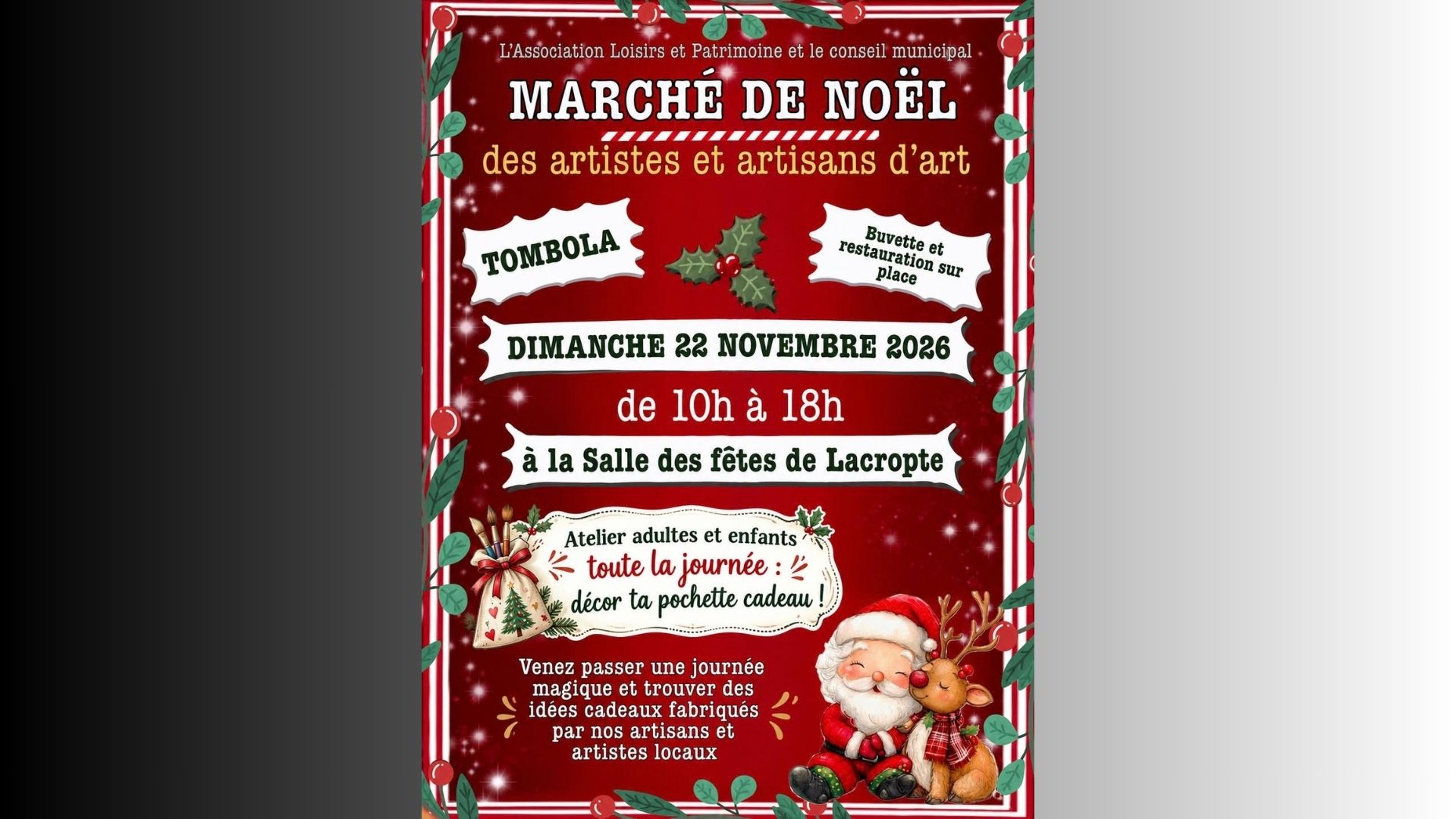 Marché de Noël des artistes et artisans d'art