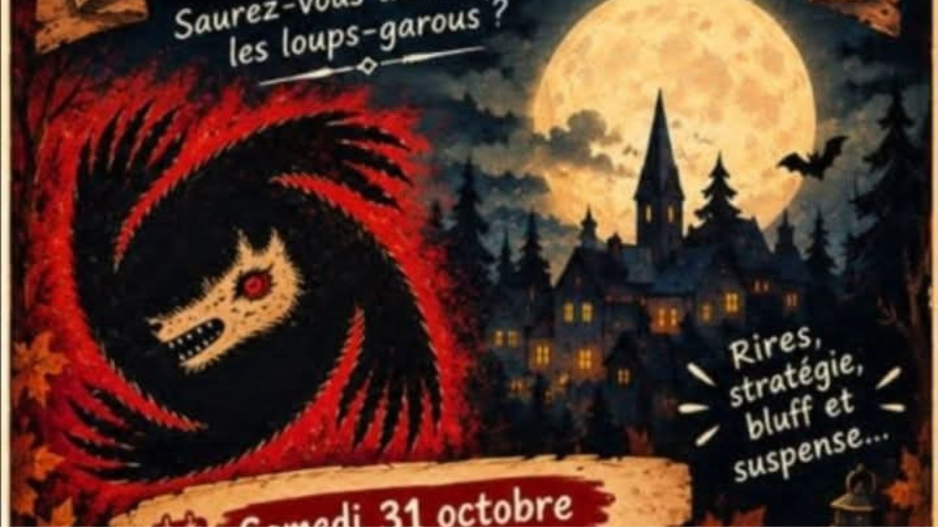 Soirée jeux: Les Loup garous de Thiercelieux