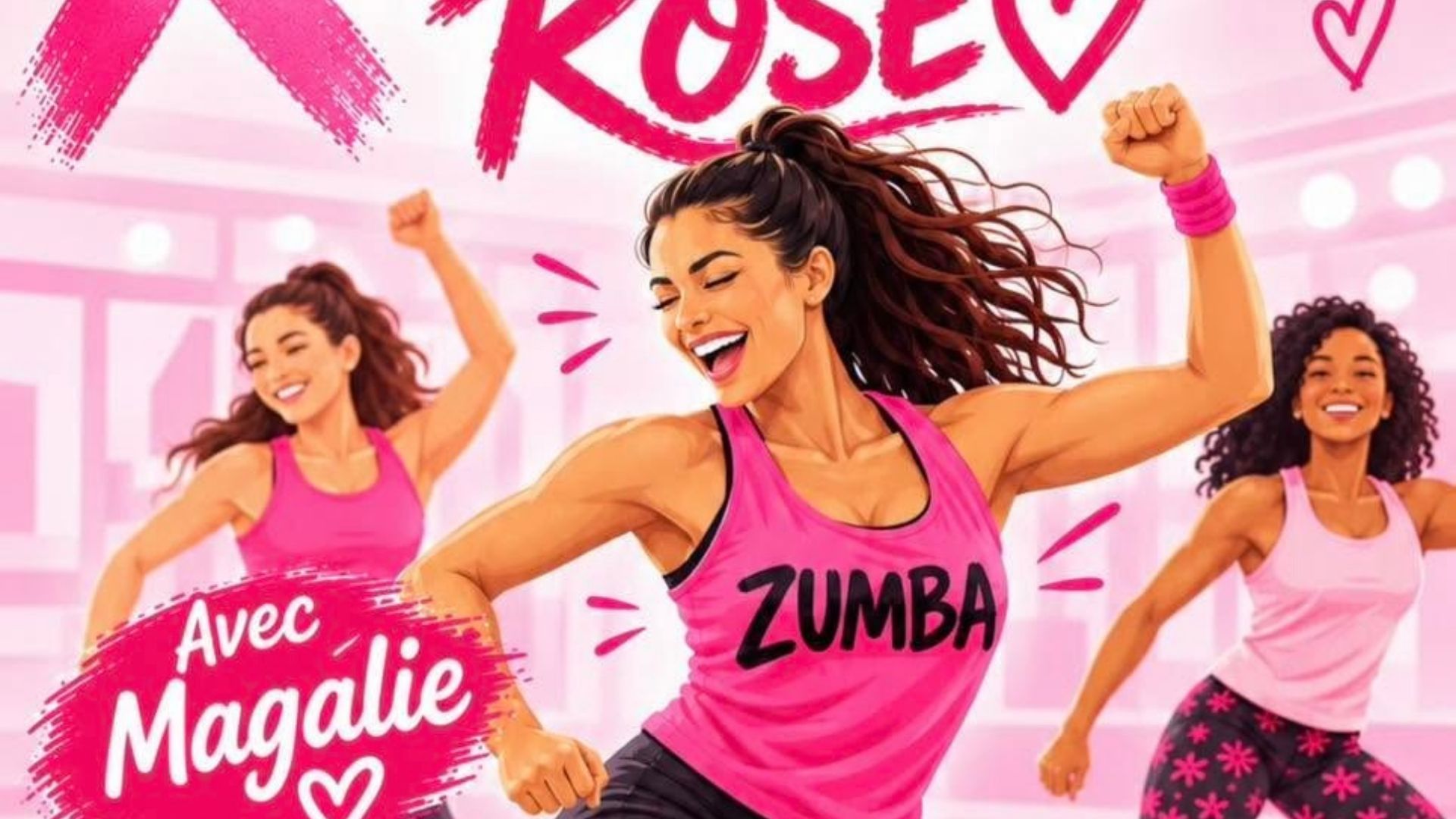 Zumba rose - octobre rose