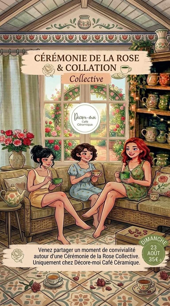 Cérémonie de la Rose & Collation collective