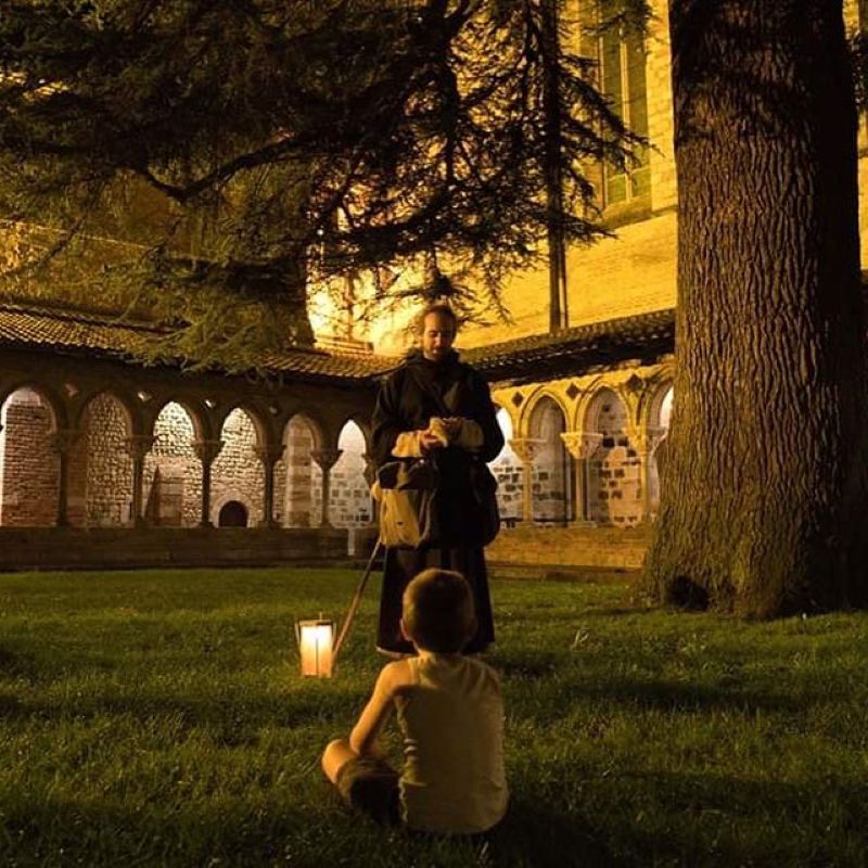 Visites théâtralisées à l'abbaye de Brantôme