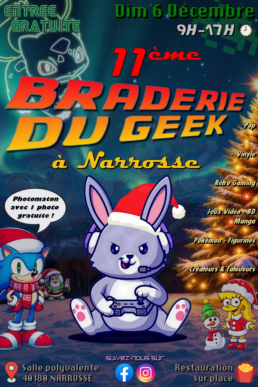 11ème Braderie du Geek