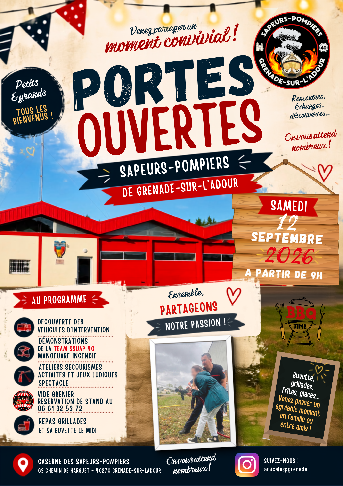 Porte ouverte des sapeurs-pompiers