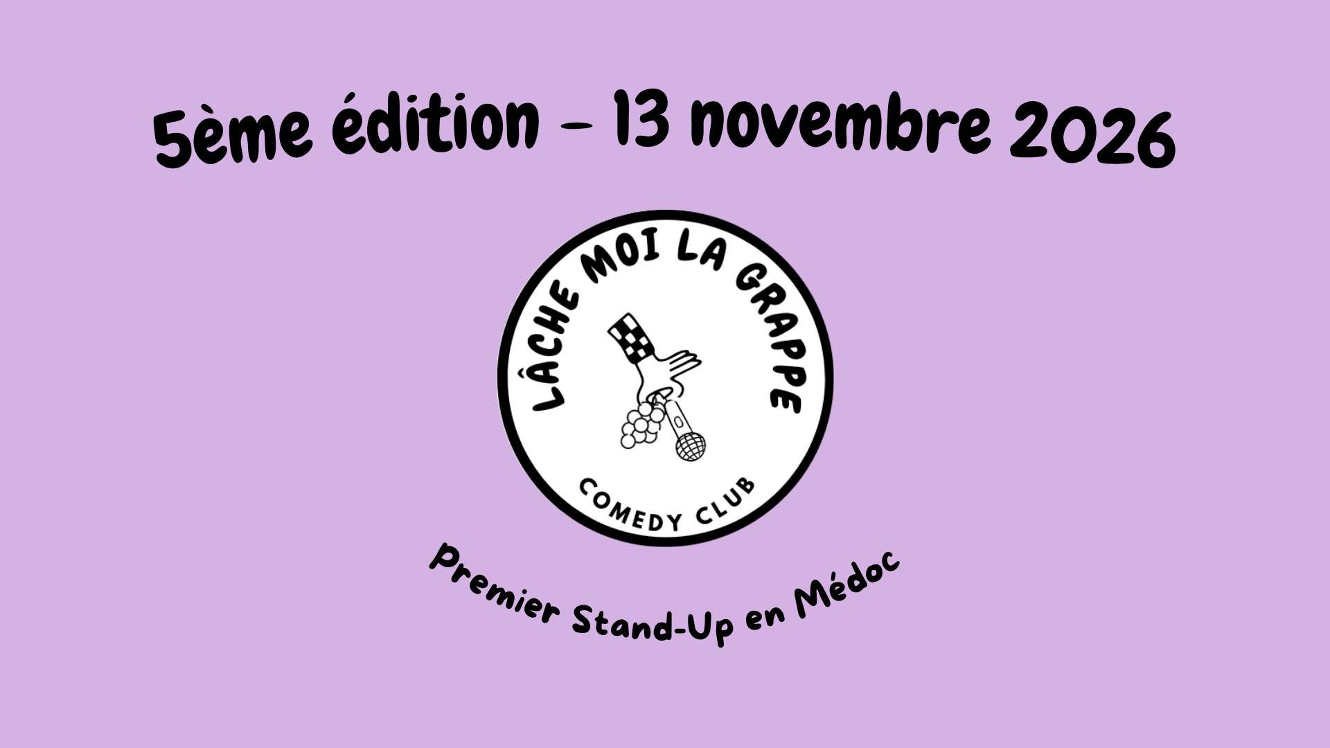 Stand-up en Médoc 5ème édition