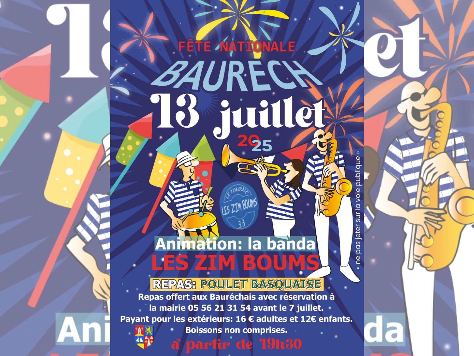 Fête nationale à Baurech