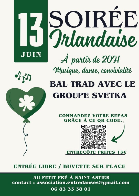 Soirée irlandaise