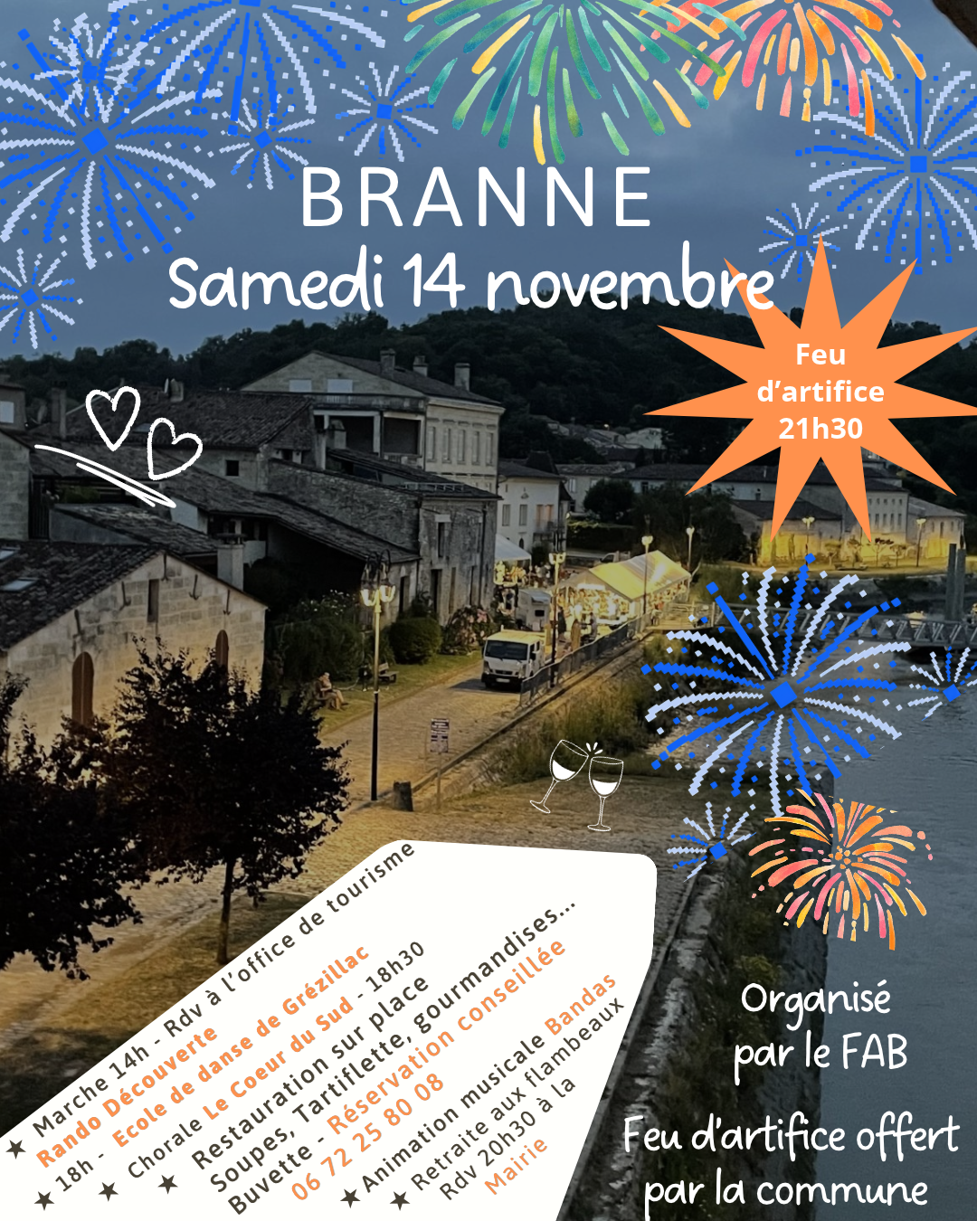 14 novembre à Branne