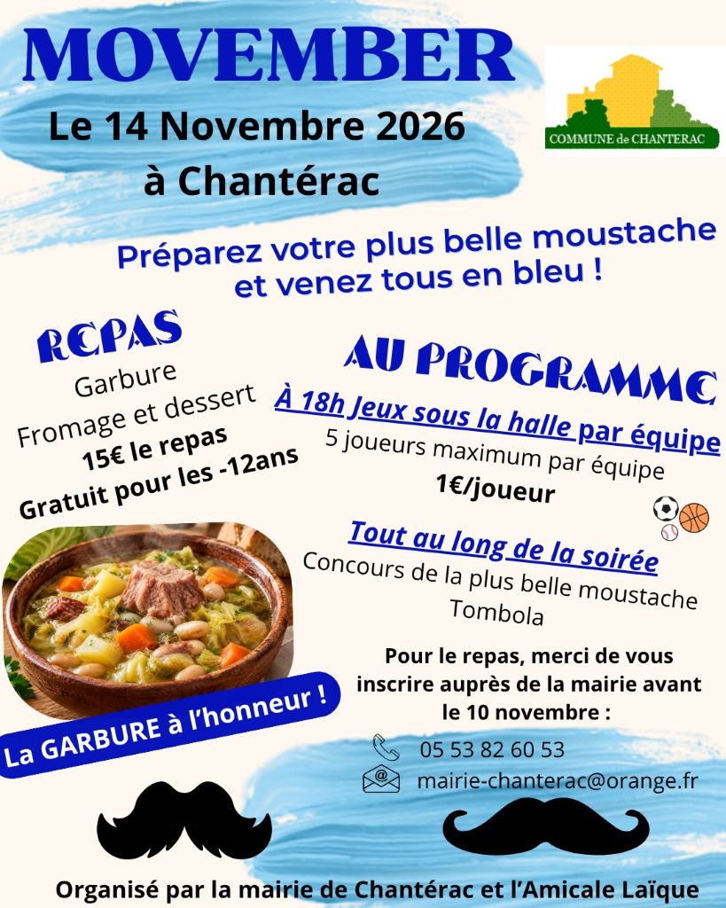 Soirée Movember