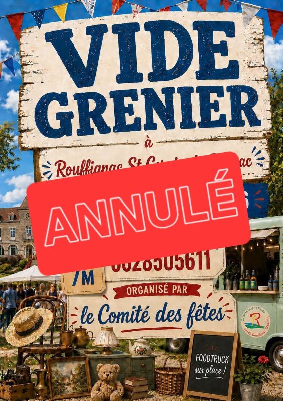 Vide grenier à Rouffignac Saint Cernin de Reil ...