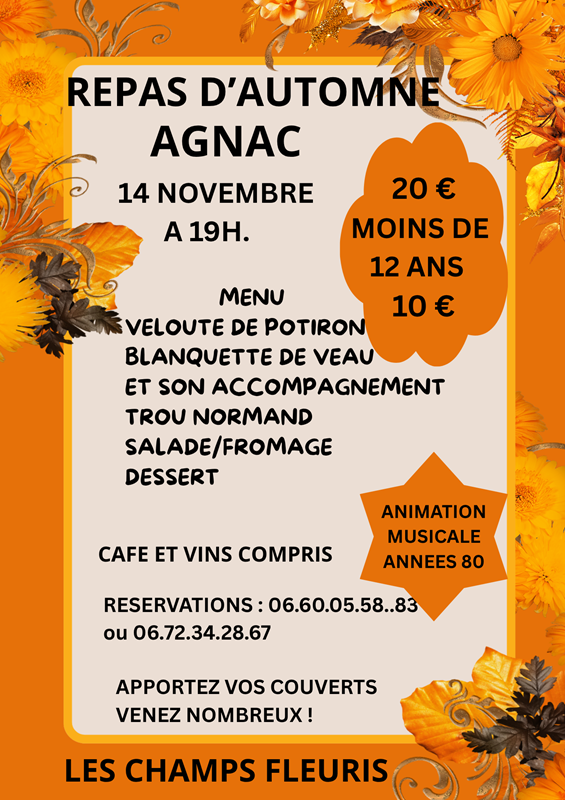 Repas d'Automne