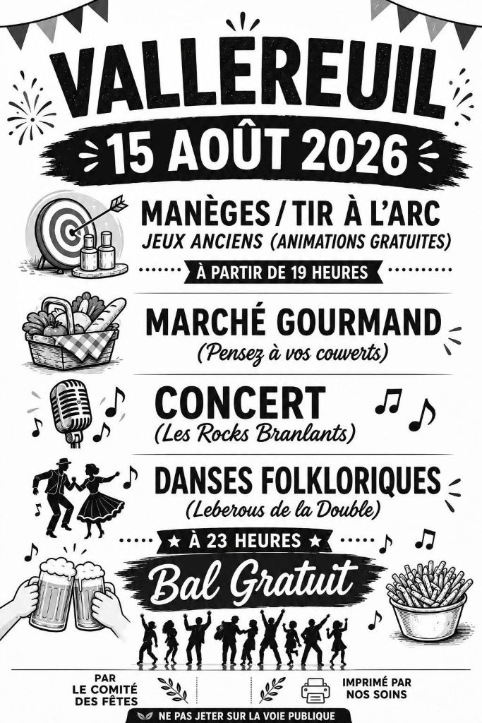 Fête locale et marché gourmand