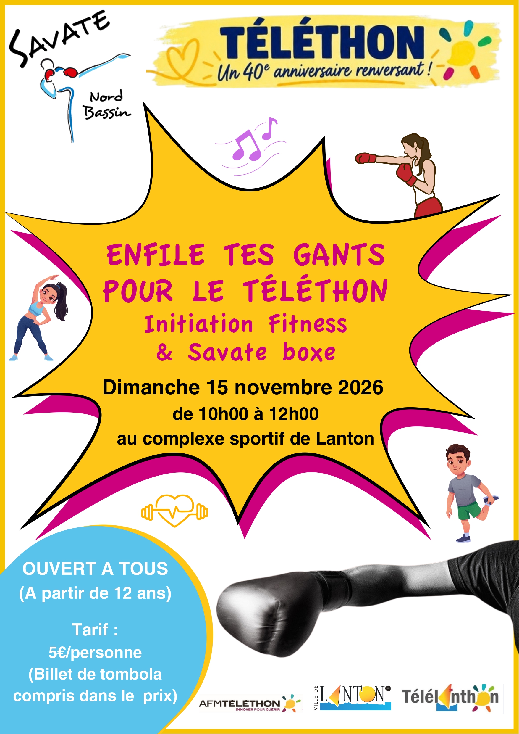 Téléthon: Un 40e anniversaire renversant!