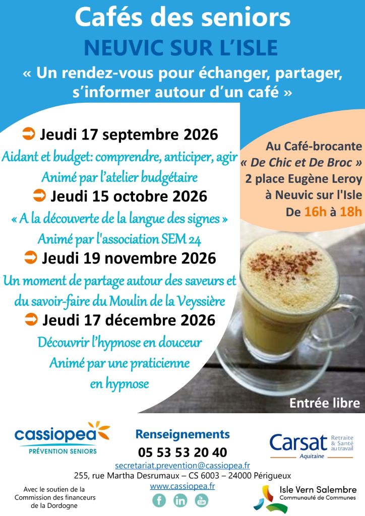 Cafés des séniors
