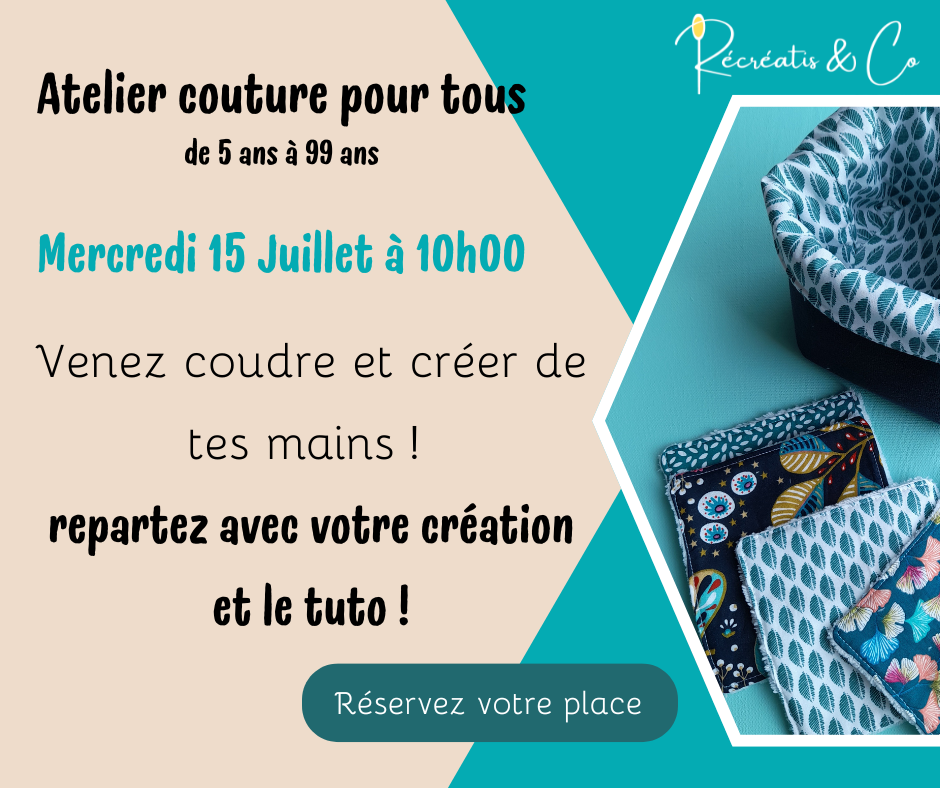 Atelier couture adultes et enfants