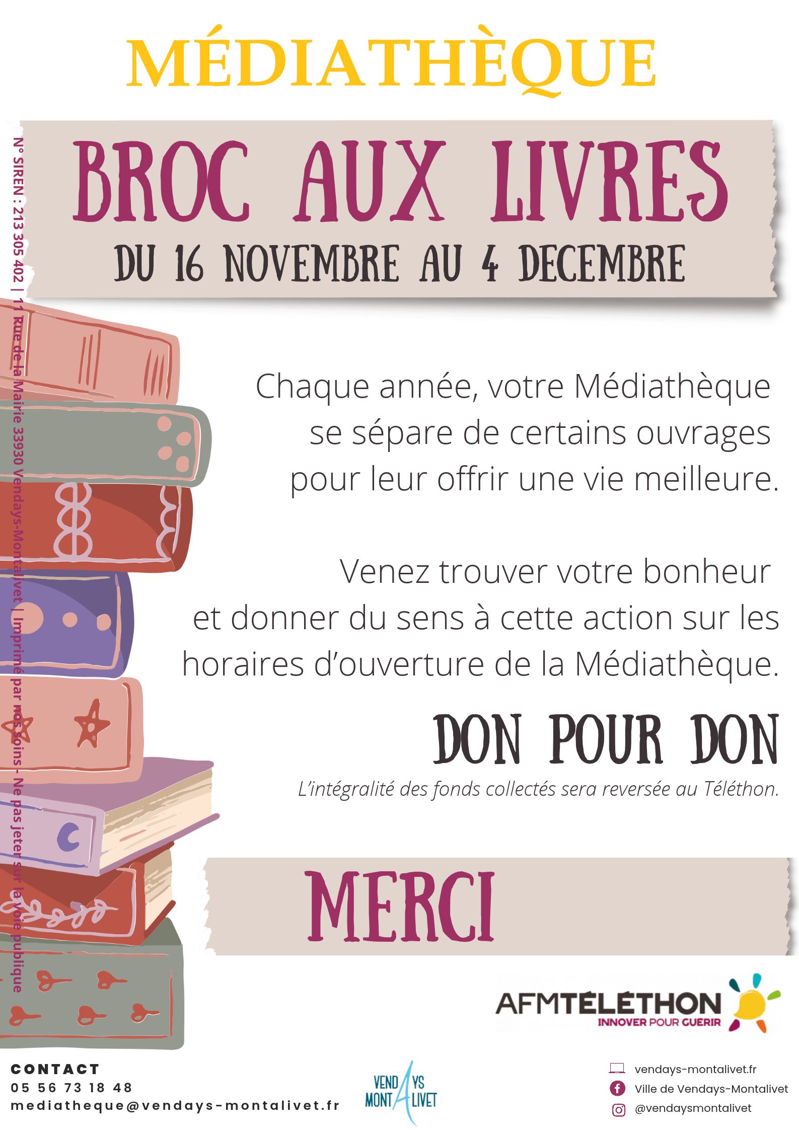 Broc aux Livres