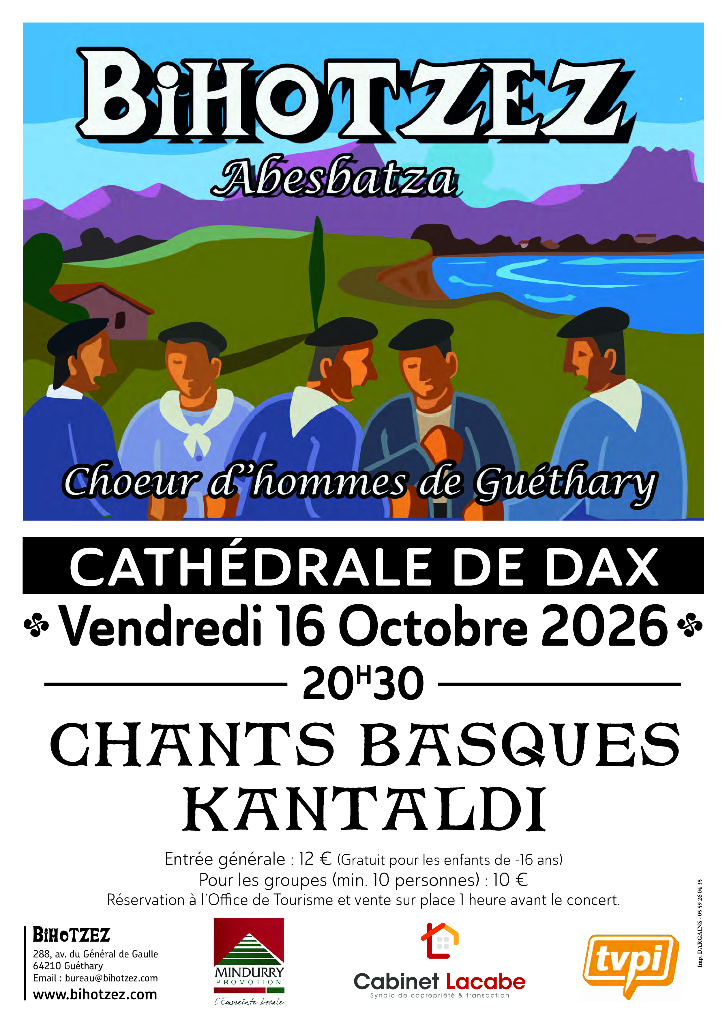 Concert : Chants Basques