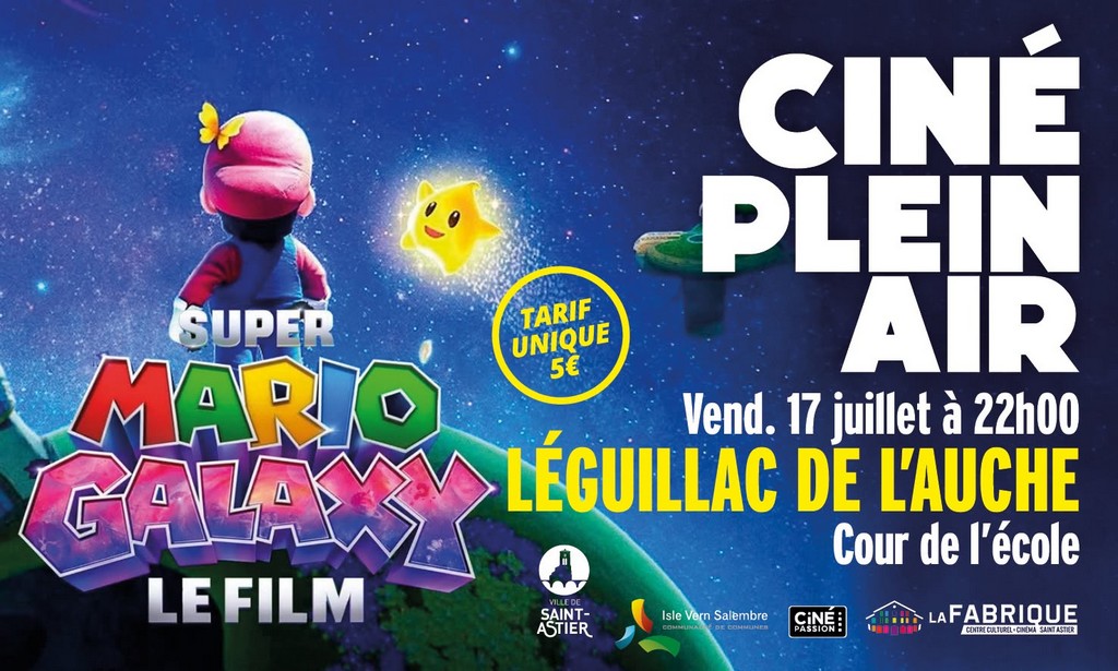 Cinéma en plein air : Super Mario Galaxy, Le film