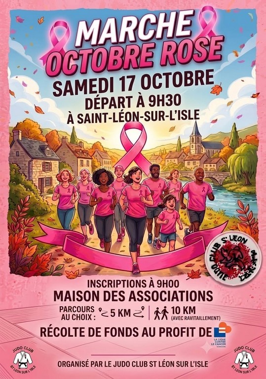 Octobre rose : marche