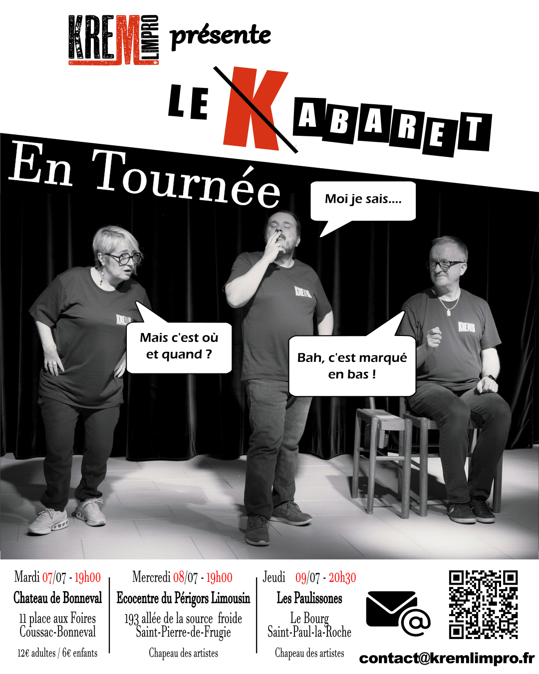 Spectacle d’improvisation théatrale