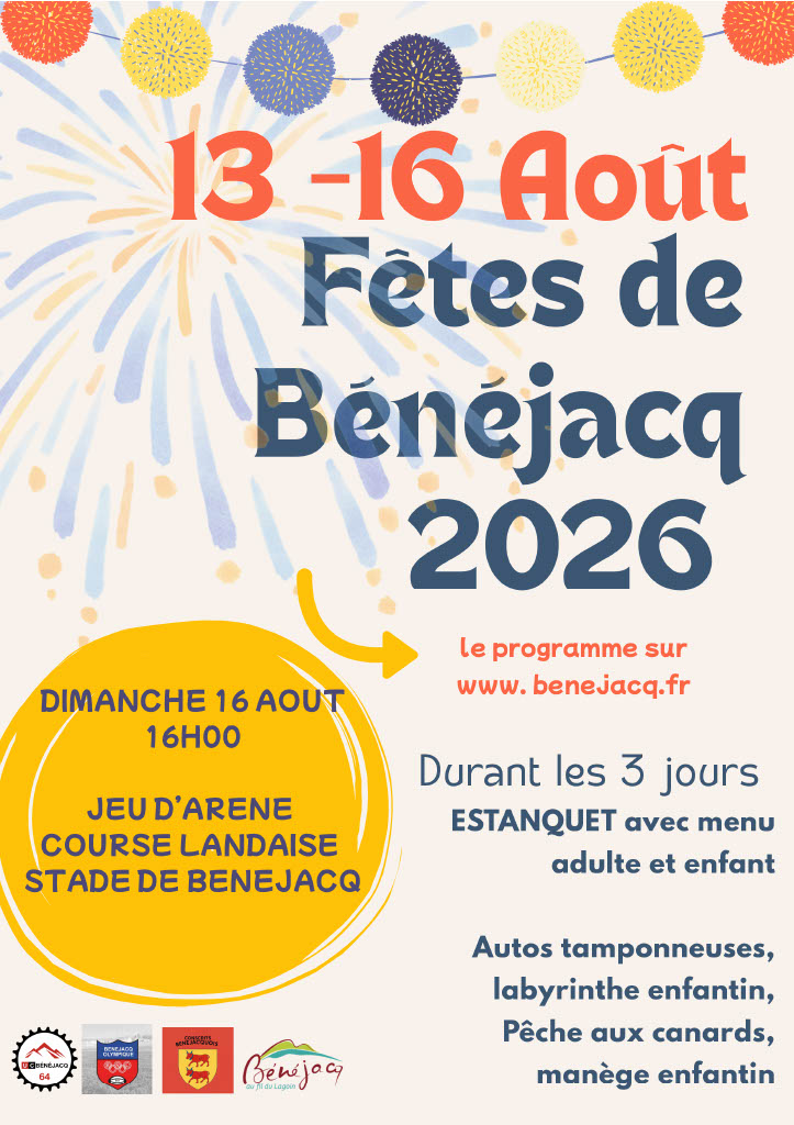 Fêtes de Bénéjacq 2026 : Soirée "Les petits Go ...