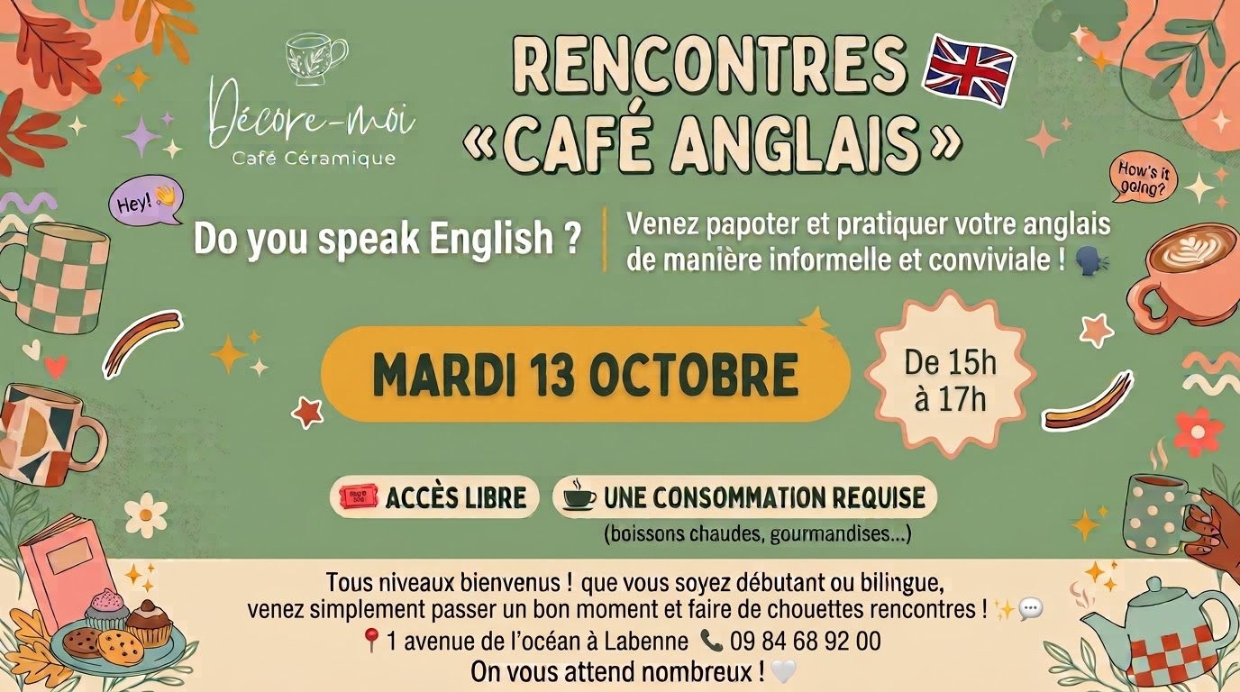 Rencontres "Café Anglais"
