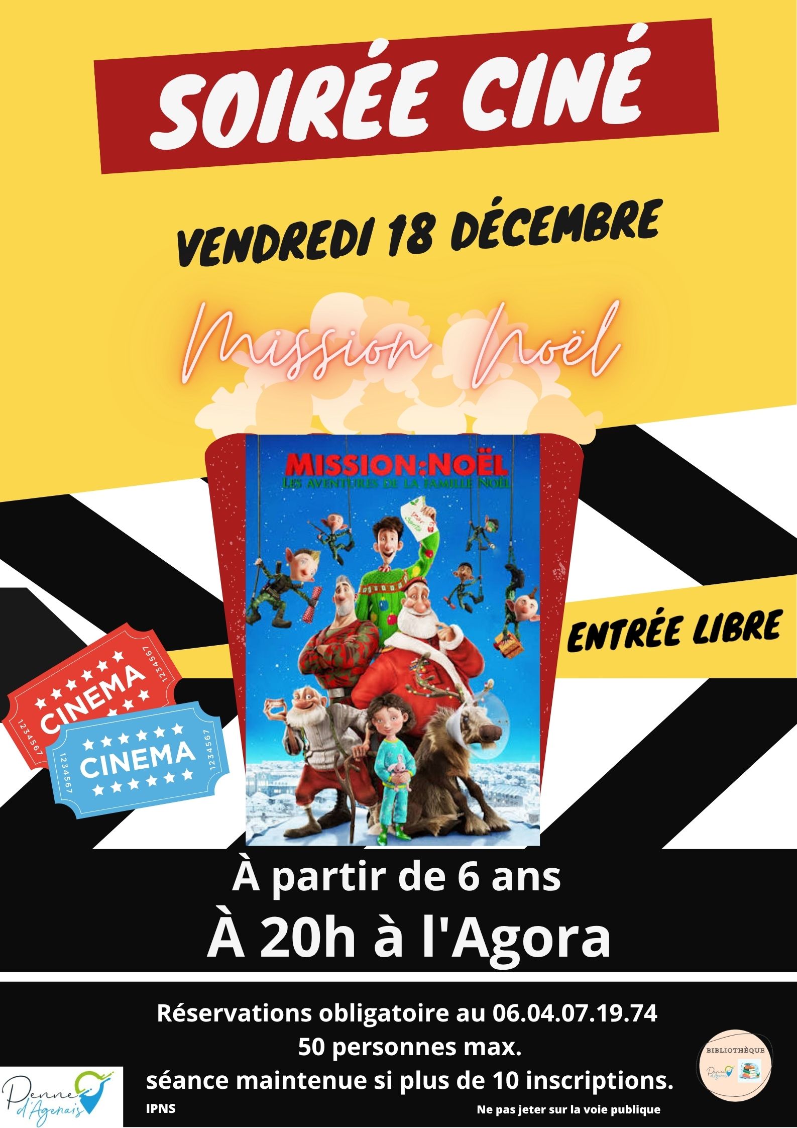 Soirée ciné : Mission Noël