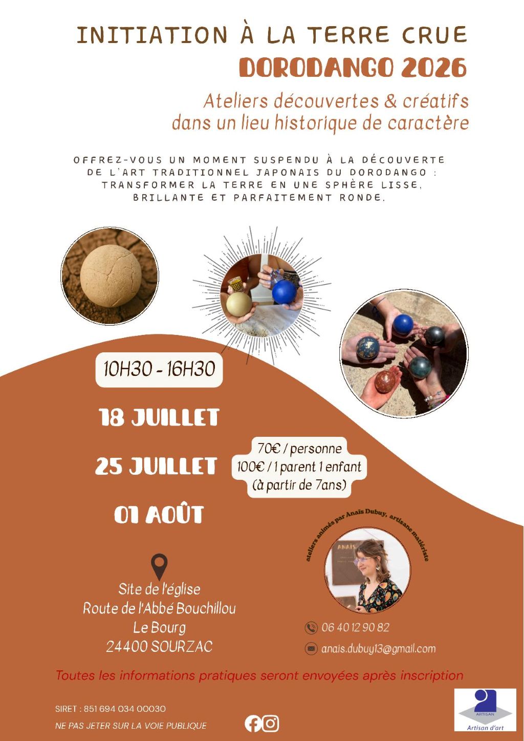 Atelier terre crue