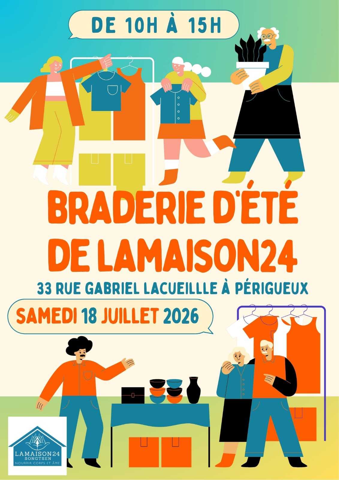Braderie d'été de la Maison 24