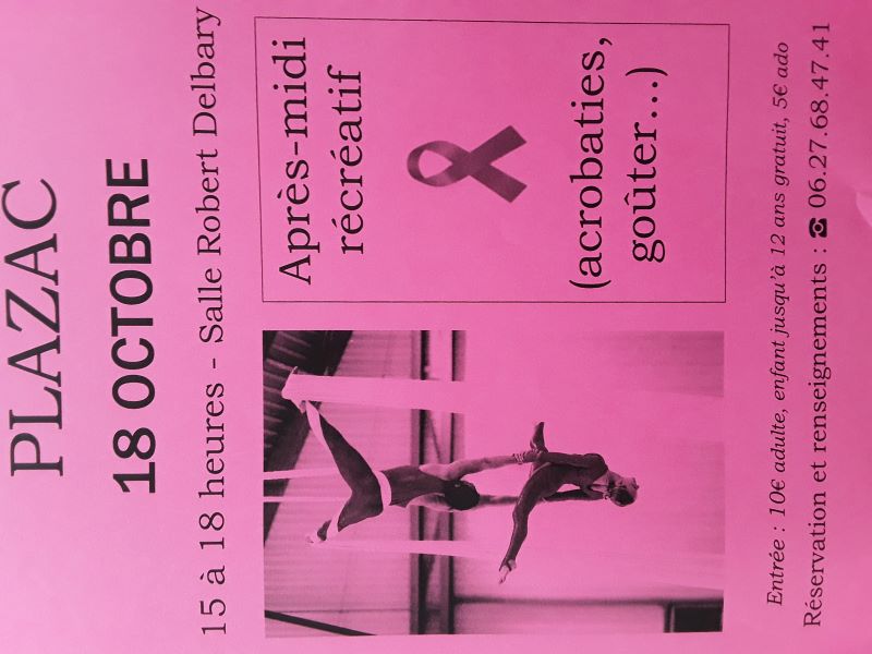 Octobre rose à Plazac