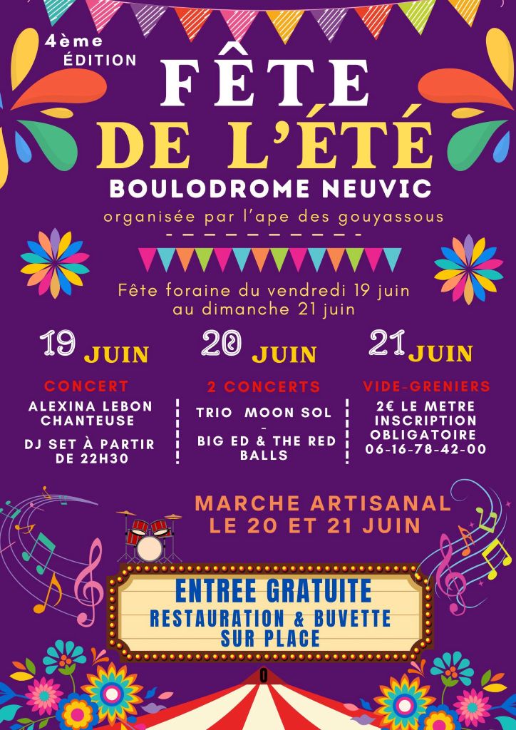 Fête de l’été : Soirée festive