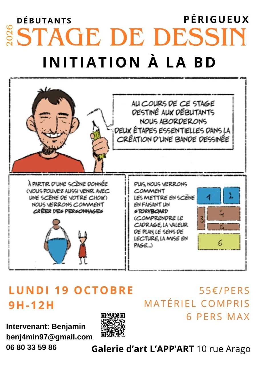 Stage dessin : Initiation à la BD par Floriane ...