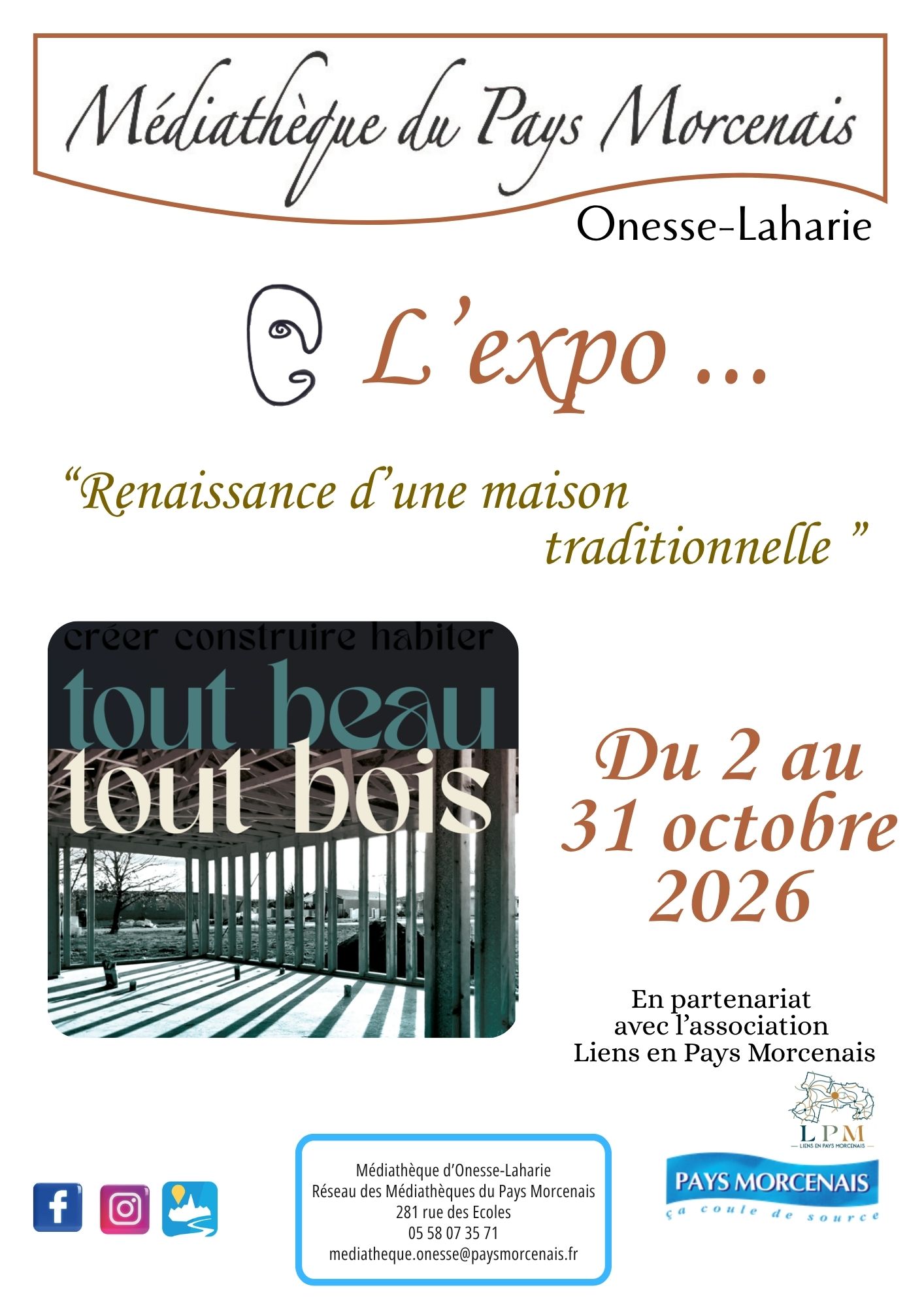 "tout beau tout bois" Renaissance d'une maison traditionnelle - Exposition