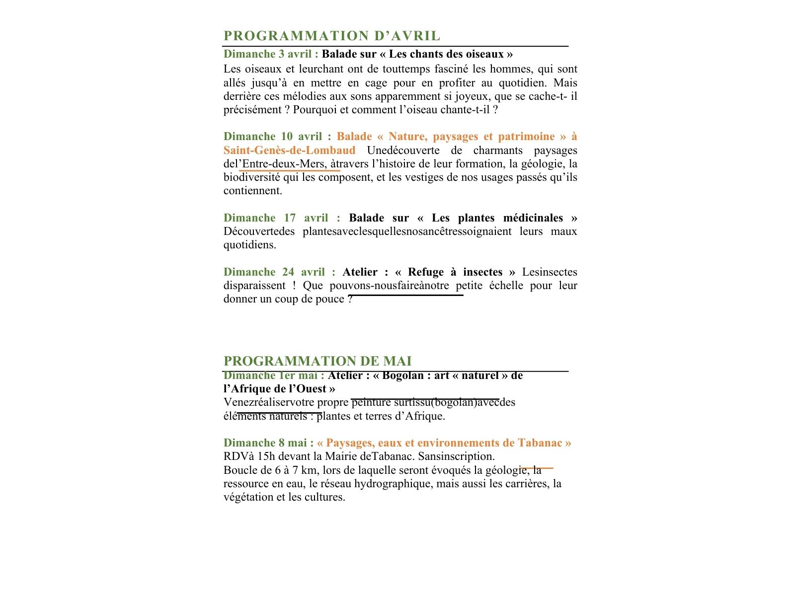 Maison du Patrimoine Naturel du Créonnais