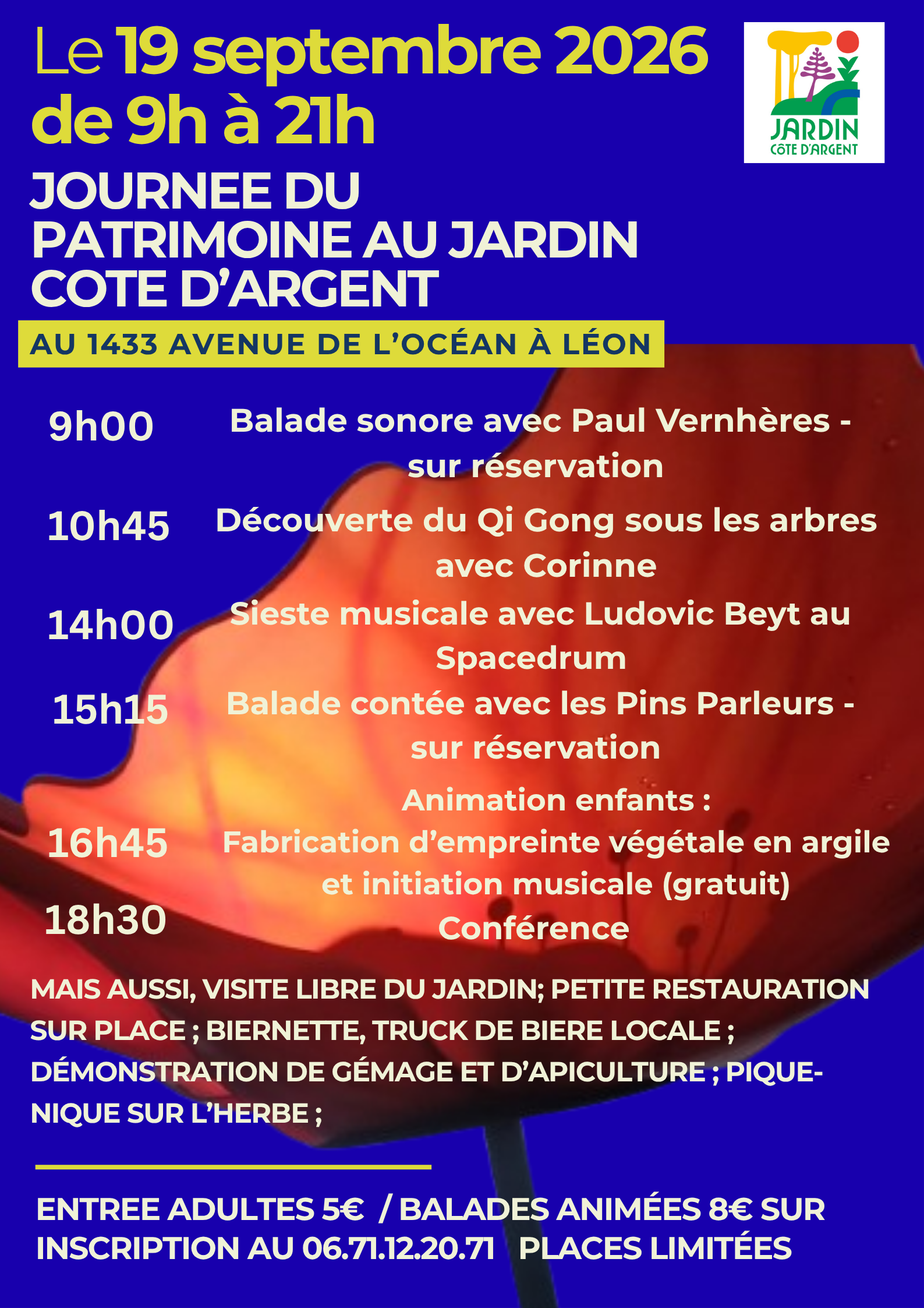 Journée du Patrimoine au Jardin de la Côte d'A ...