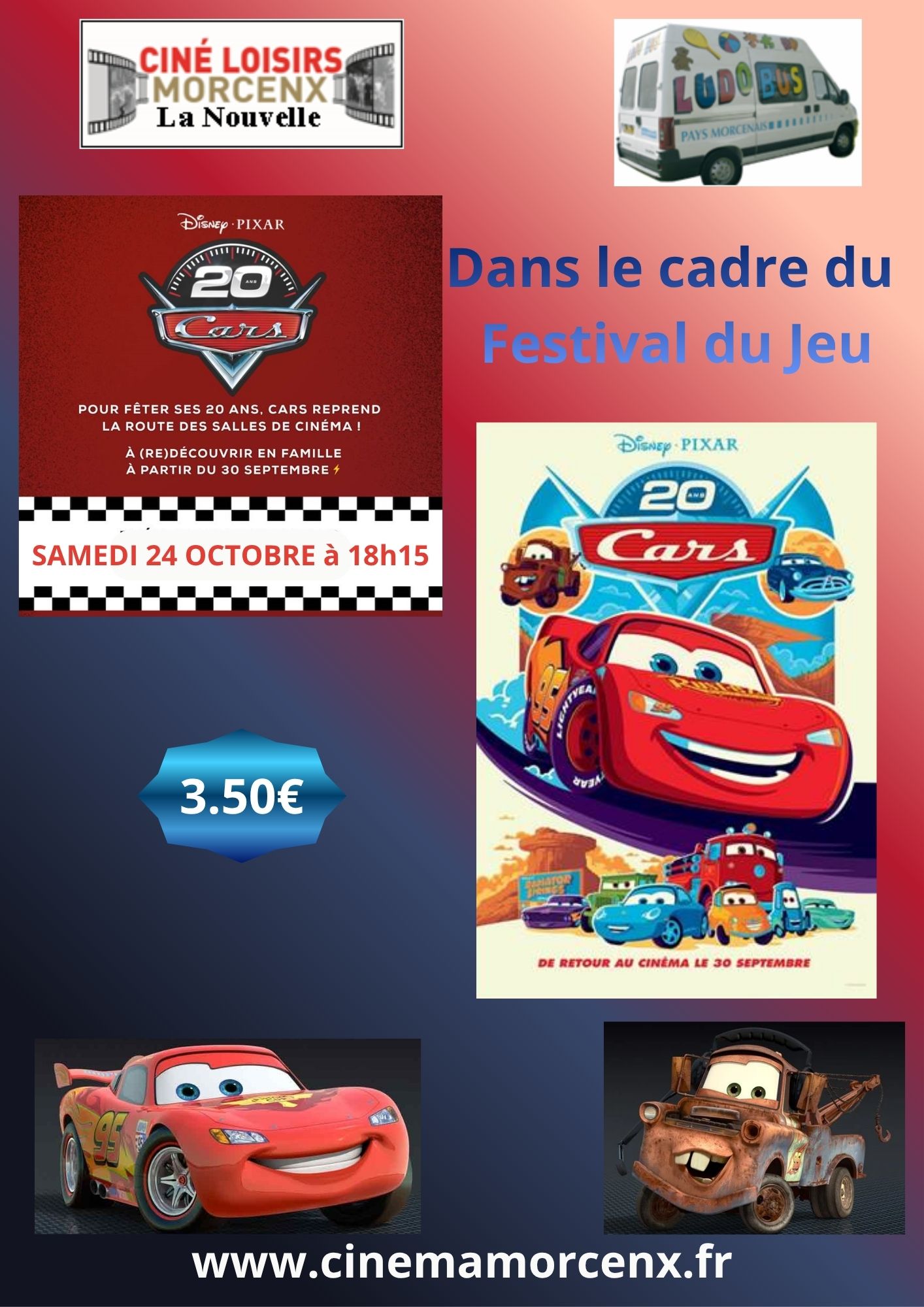 Festival du jeu - Film Cars