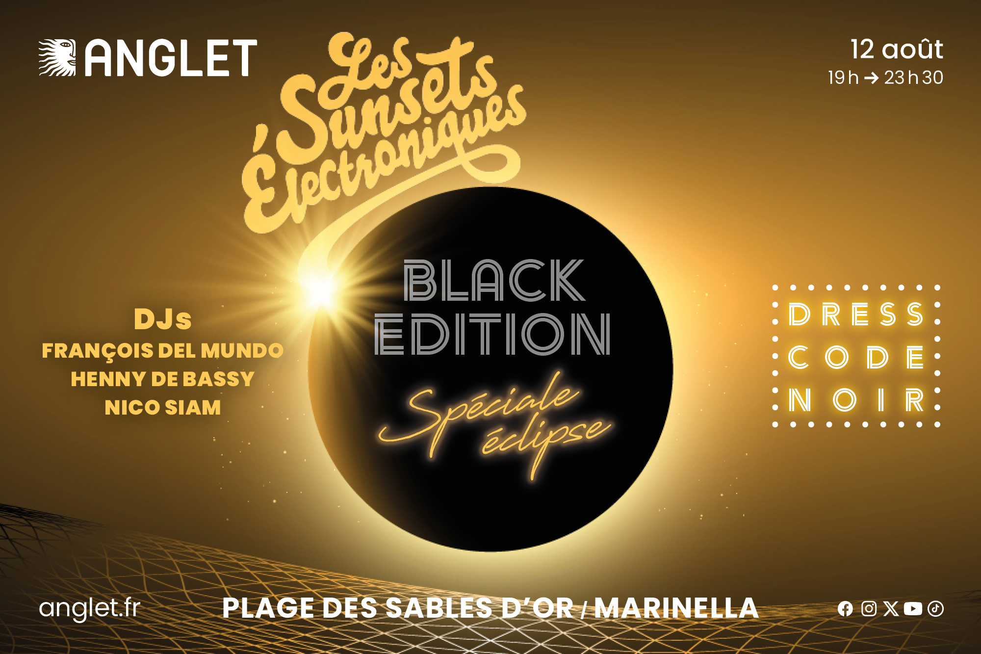 Les Sunsets électroniques "Black Edition" Spéc ...
