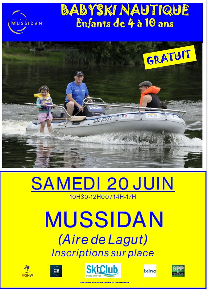 Baby ski nautique