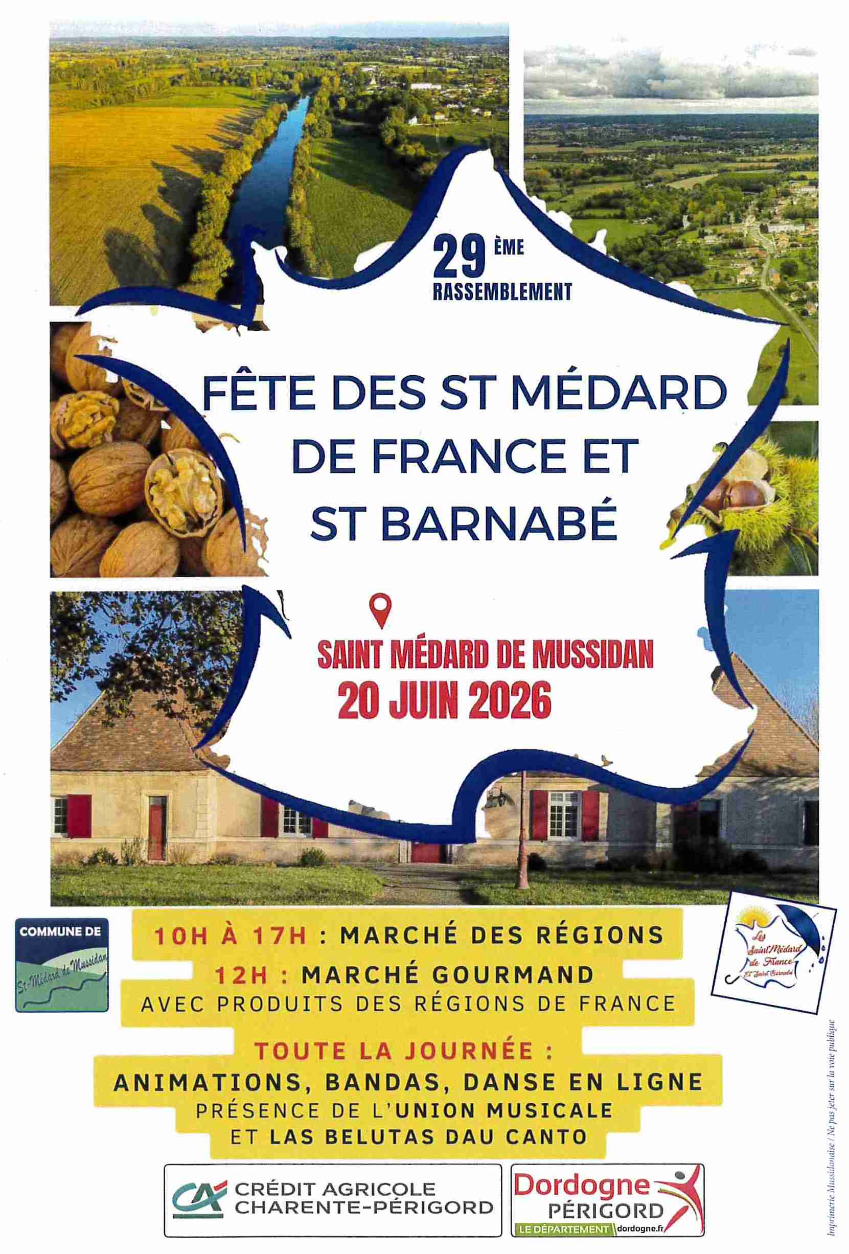Fête des St Médard de France et St Barnabé