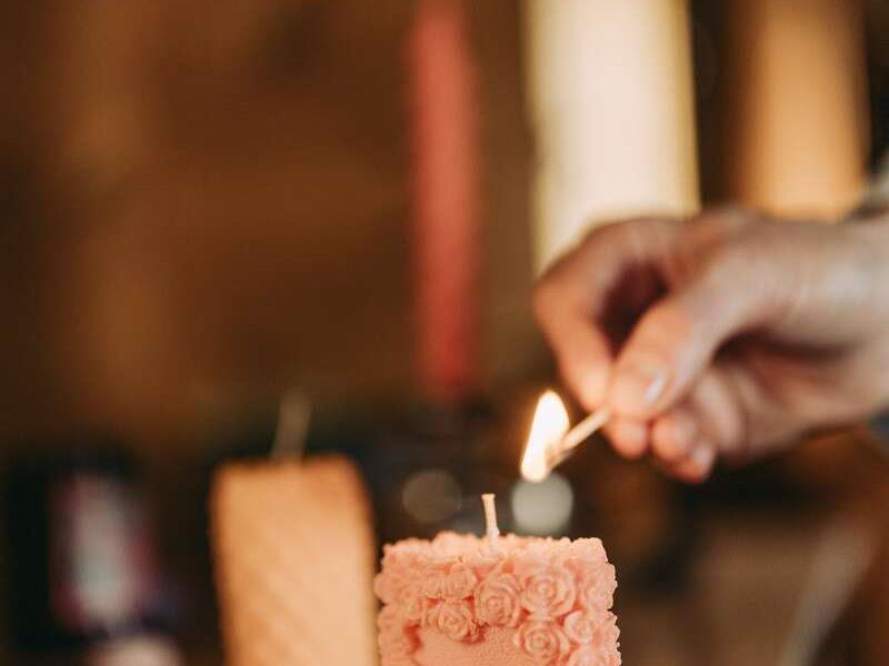 Vibration Lumineuse - Bougies artisanales