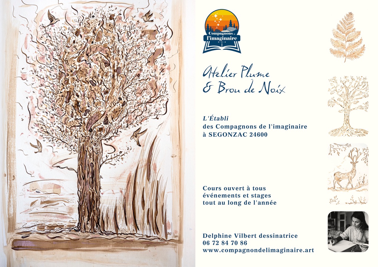Atelier Plume et Brou de noix