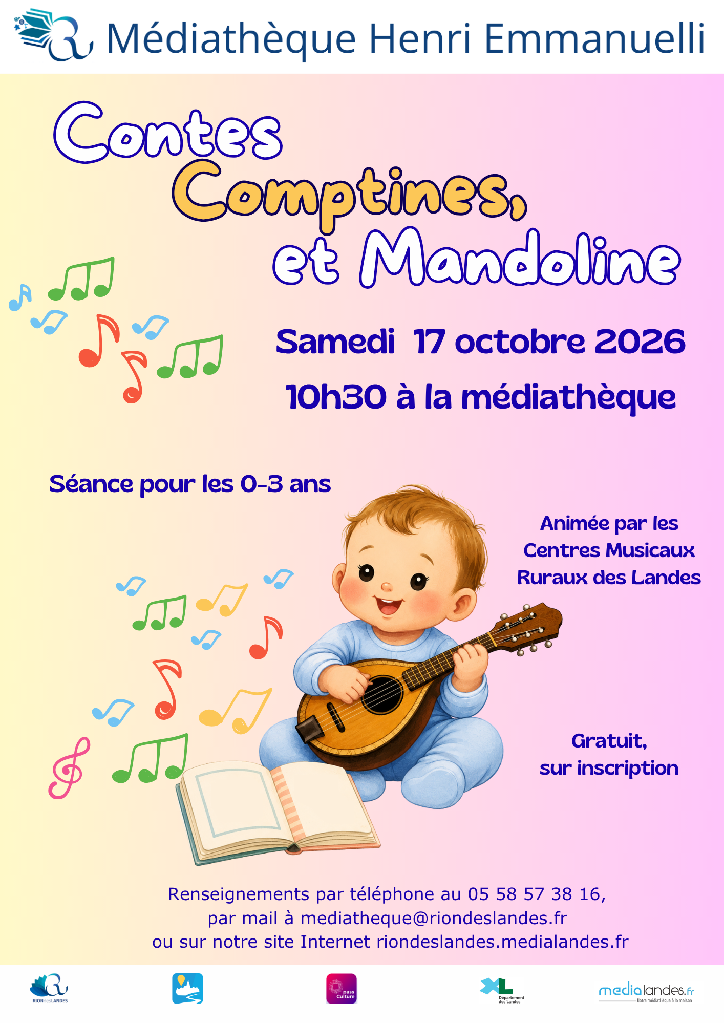 Contes, comptines et mandoline