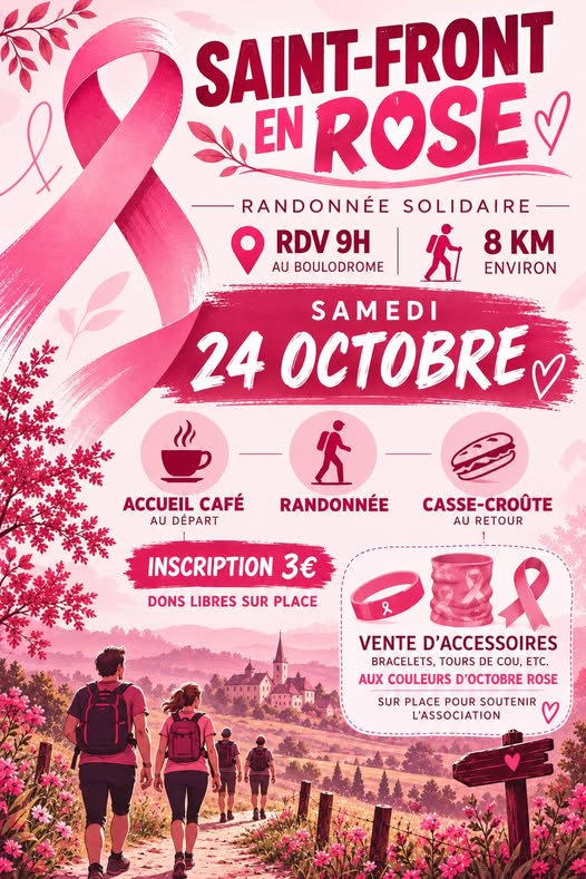 Saint Front en rose