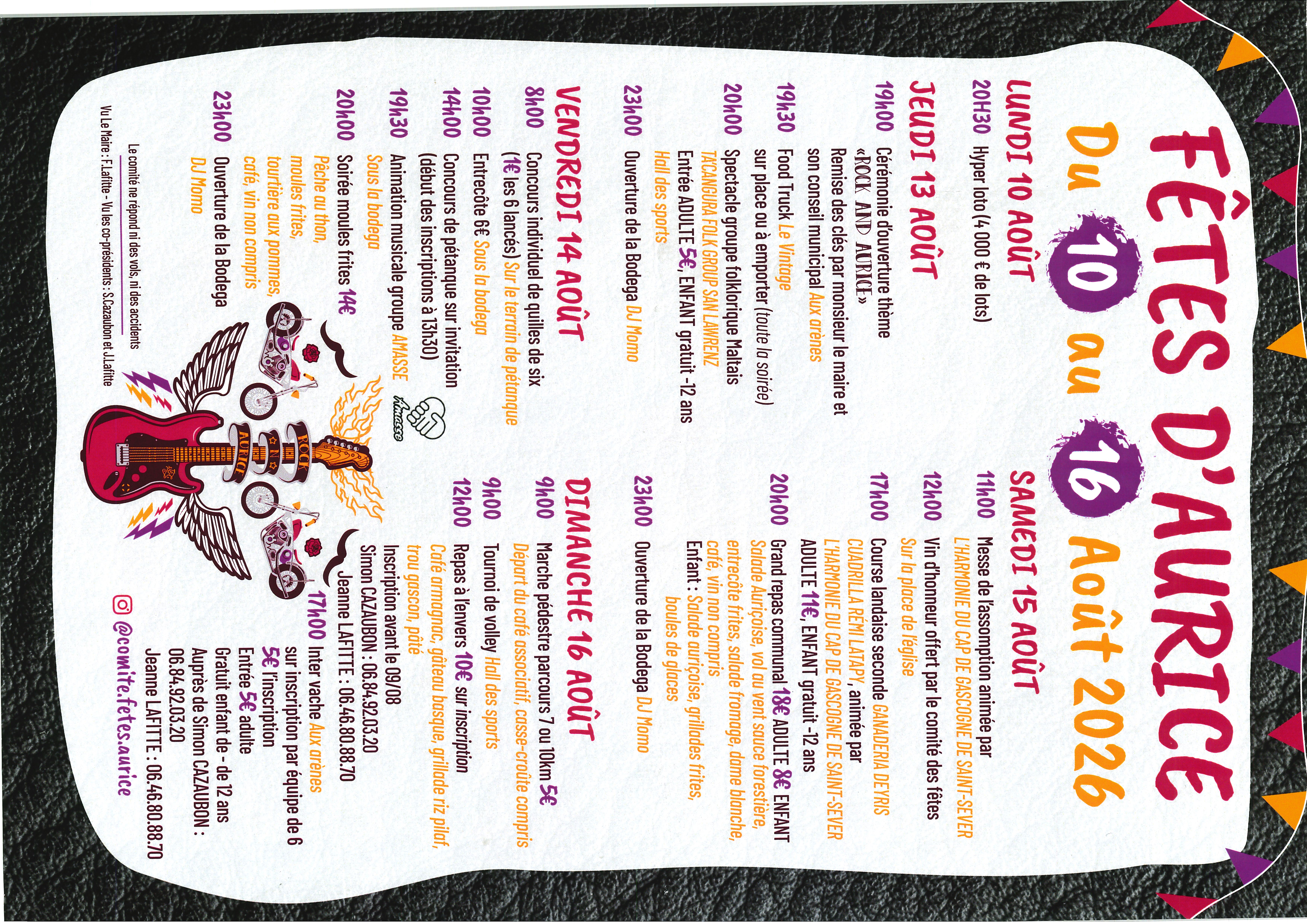 Fêtes patronales