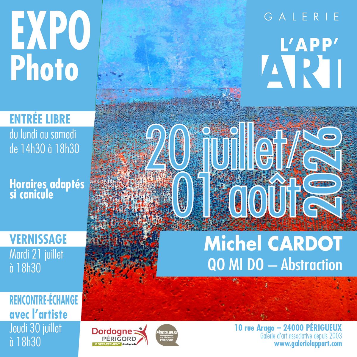 Exposition - "QO MI DO - Abstraction" par Mich ...