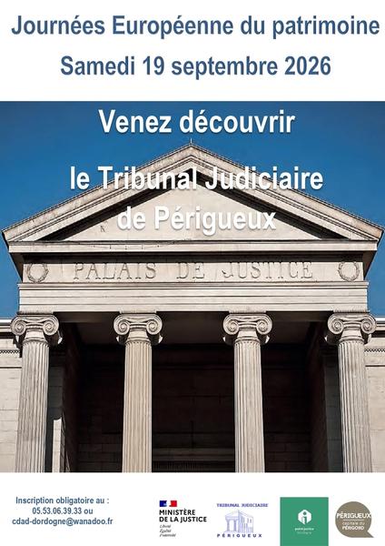 Journées Européennes du Patrimoine - Le tribun ...