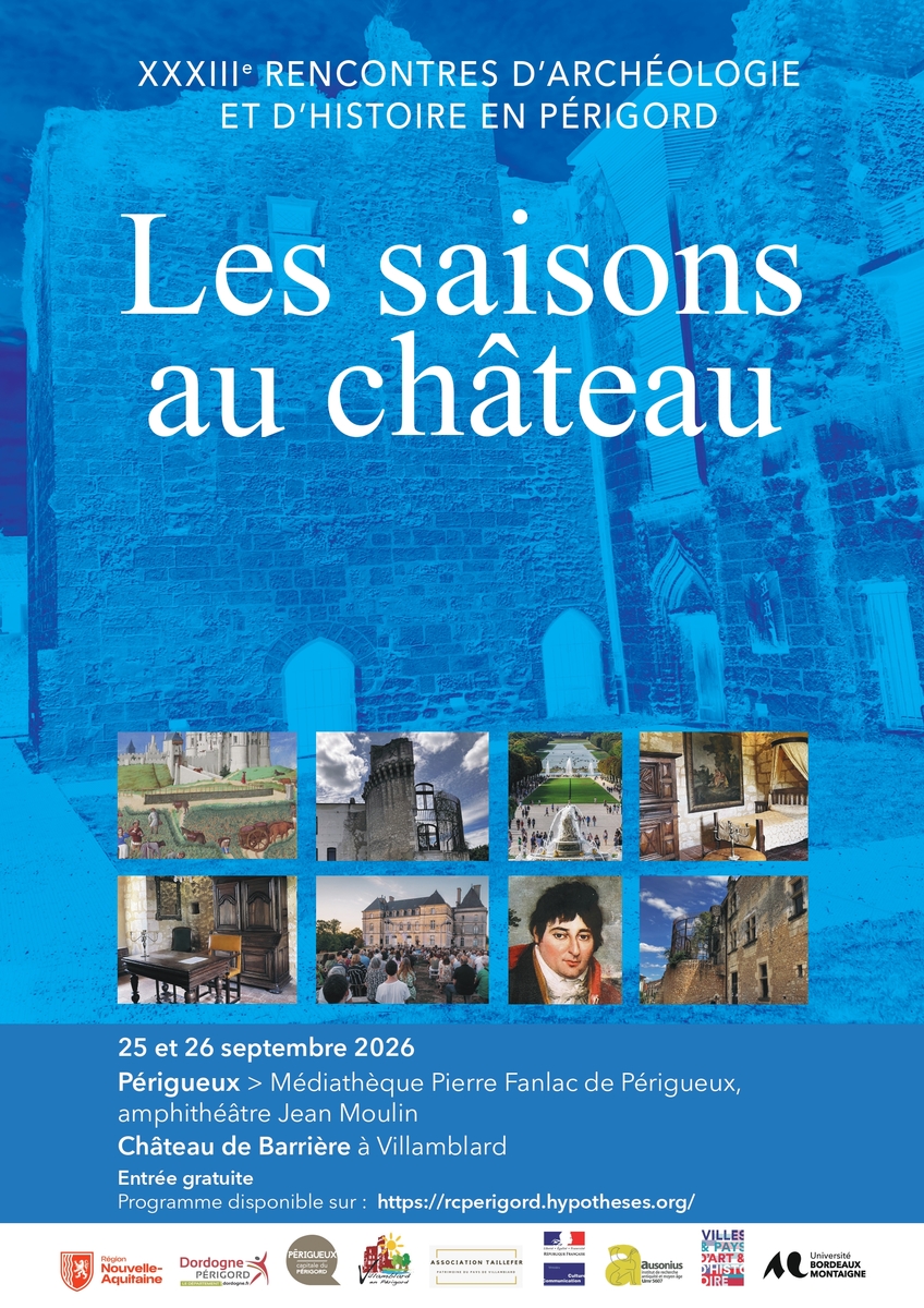 XXXIIIe rencontres d'archéologie et d'histoire ...