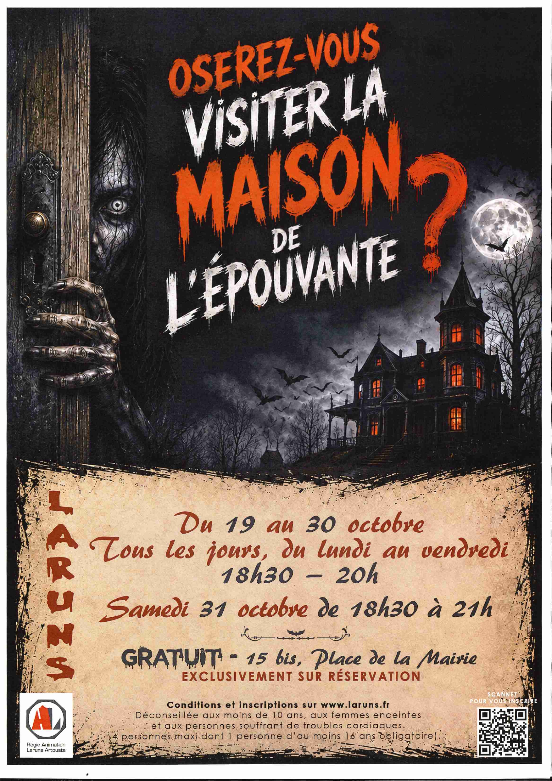 La maison de l'épouvante à Laruns