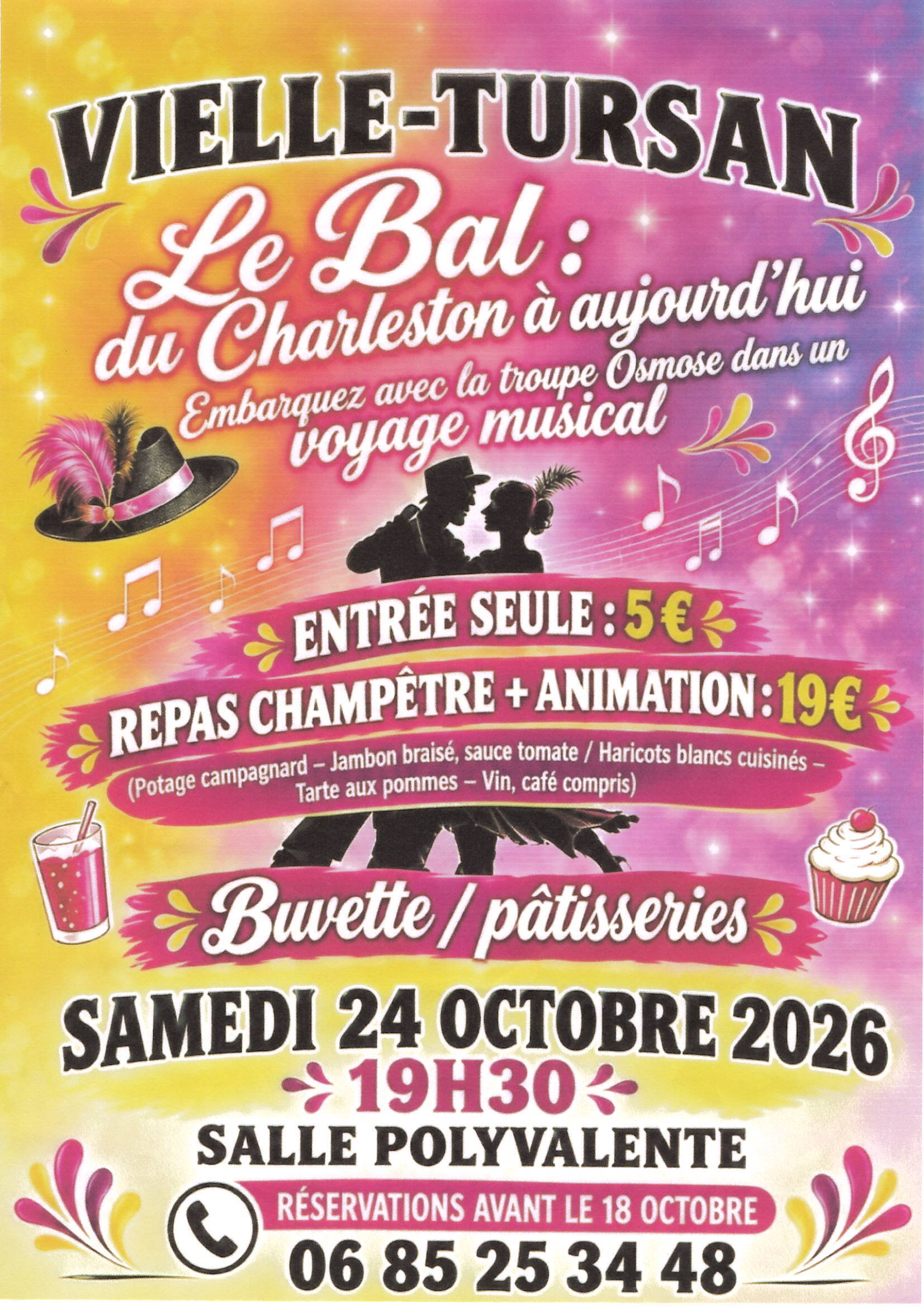 Repas champêtre et bal