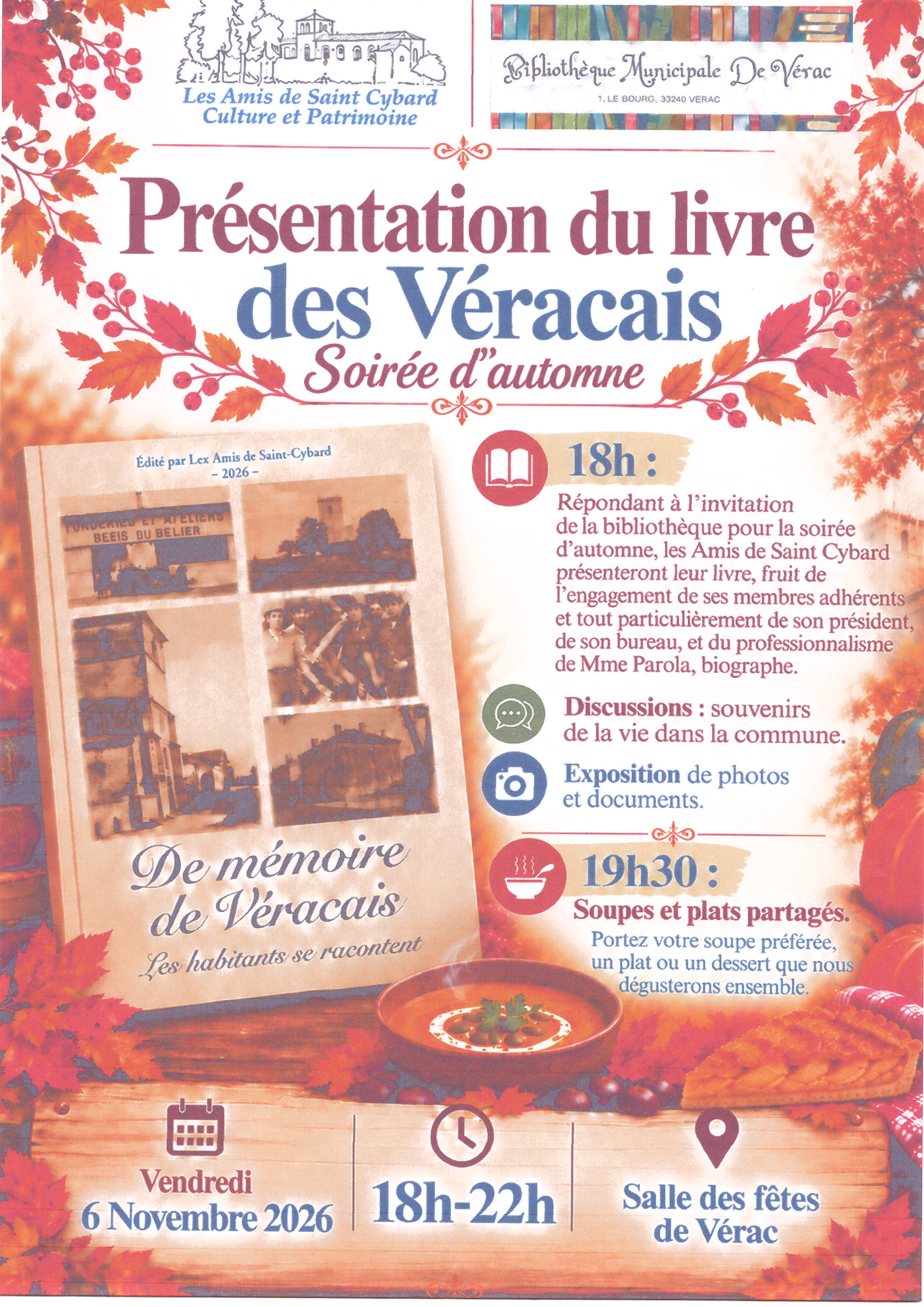 Présentation du livre des Véracais