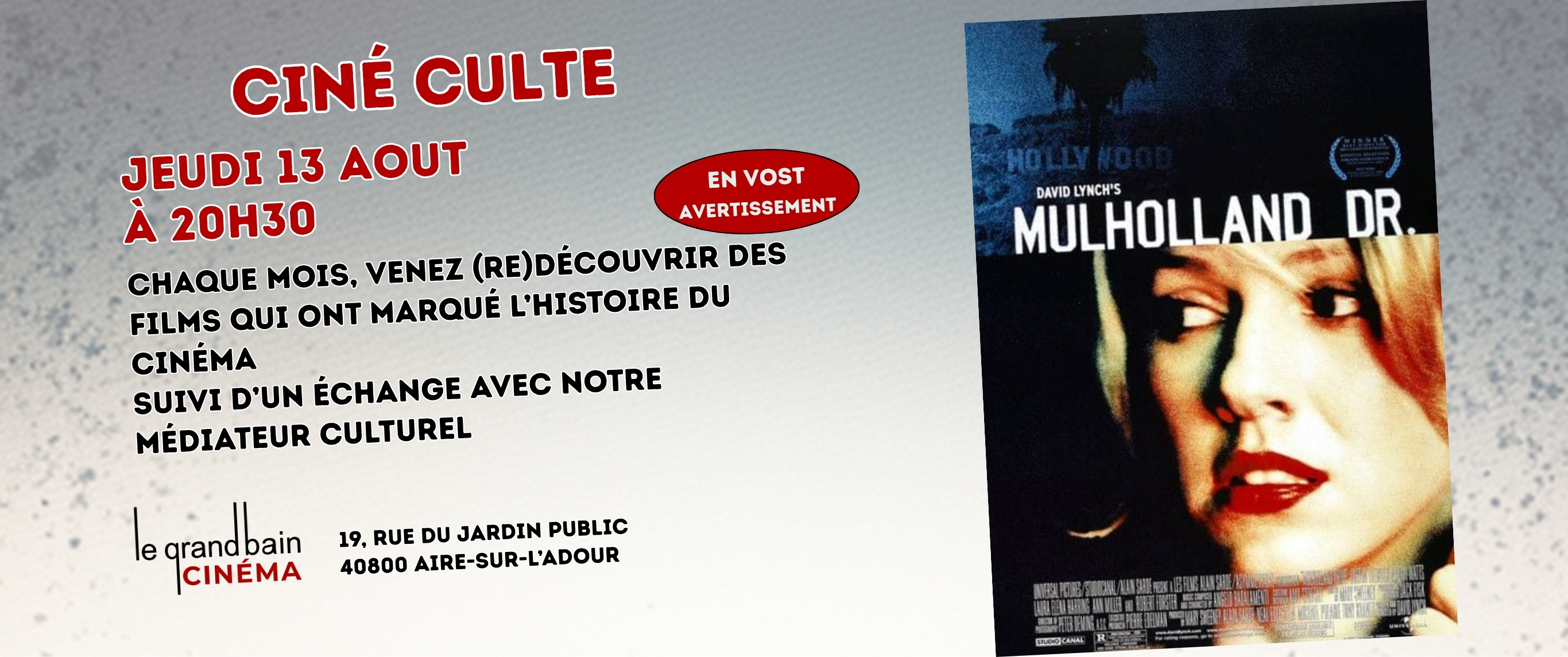 Ciné culte Au Grand Bain
